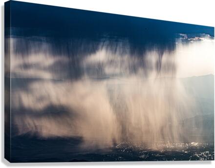 Las Vegas Rains Canvas Print