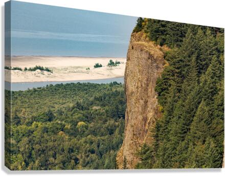 California Cliffs Canvas Print