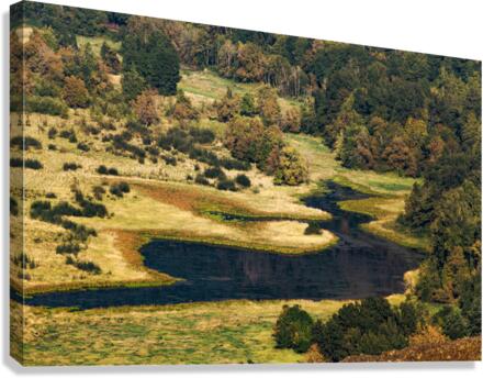 Hidden Lake Canvas Print