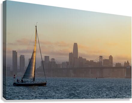 San Francisco Sails Canvas Print