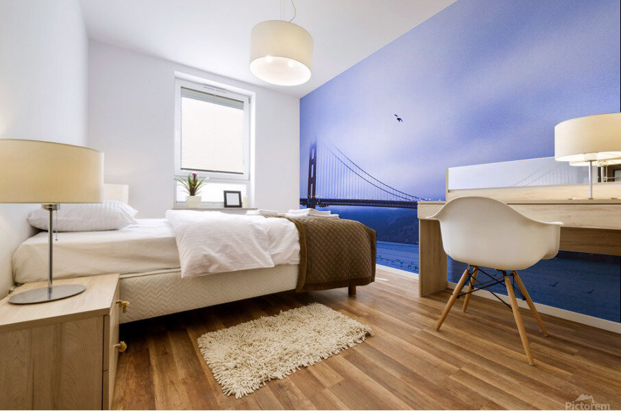 Golden Gate Bridge Mural print