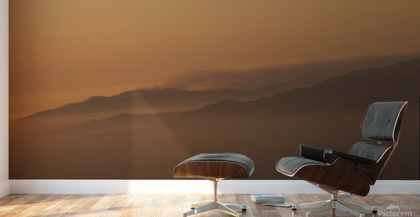 Sunset from the Sky Wall Murals