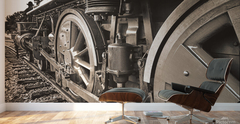 On the Train Wall Murals