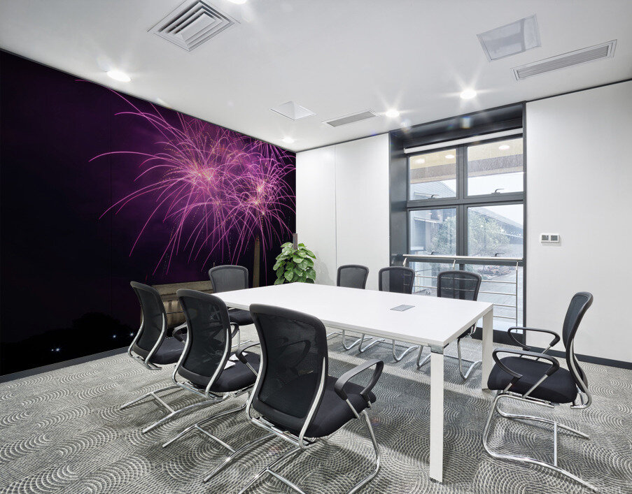 D.C. Fireworks-Purple Edition Wall Printing