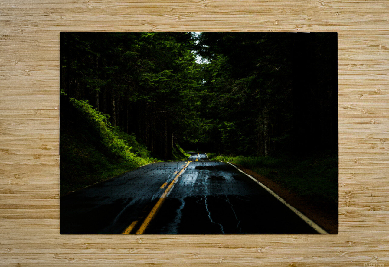 Roads After Rains Nativ Puzzle printing